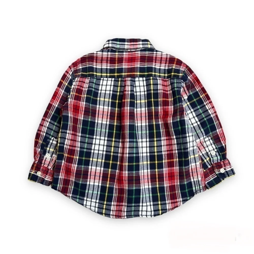 RALPH Lauren Plaid Button-Down Shirt Baby‎ Boys 24 months